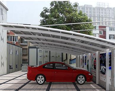 停車棚的棚頂是否要透明呢？